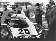 Porsche 917K während der Ermittlungen